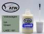 Preview: Volkswagen, Ice Green, LA6E / M1: 20ml Lackstift, von ATW Autoteile West.